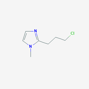 2-(3-chloropropyl)-1-methyl-1H-imidazole