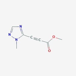 Methyl 3-(1-methyl-1H-1,2,4-triazol-5-yl)prop-2-ynoate