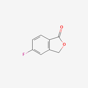 molecular formula C8H5FO2 B1317678 5-Fluoroisobenzofuran-1(3H)-one CAS No. 700-85-6