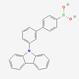 (3'-(9H-Carbazol-9-yl)-[1,1'-biphenyl]-4-yl)boronicacid