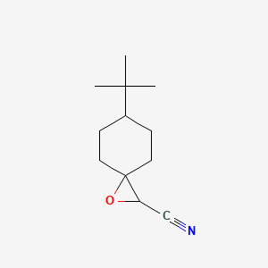 6-tert-Butyl-1-oxaspiro[2.5]octane-2-carbonitrile