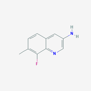 8-Fluoro-7-methylquinolin-3-amine