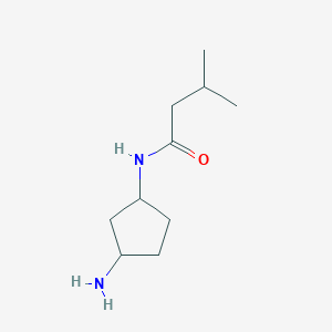 N-(3-Aminocyclopentyl)-3-methylbutanamide