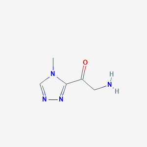 2-Amino-1-(4-methyl-4H-1,2,4-triazol-3-yl)ethan-1-one