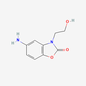 5-Amino-3-(2-hydroxyethyl)-2,3-dihydro-1,3-benzoxazol-2-one