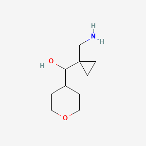 [1-(Aminomethyl)cyclopropyl](oxan-4-yl)methanol