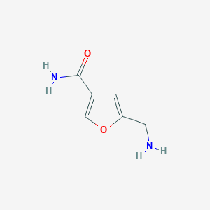 5-(Aminomethyl)furan-3-carboxamide