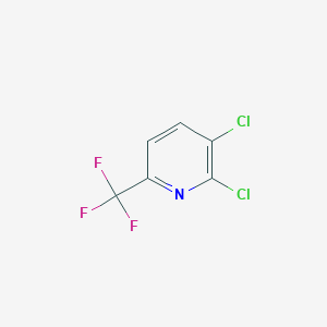 molecular formula C6H2Cl2F3N B1317705 2,3-Dichloro-6-(trifluoromethyl)pyridine CAS No. 89719-90-4