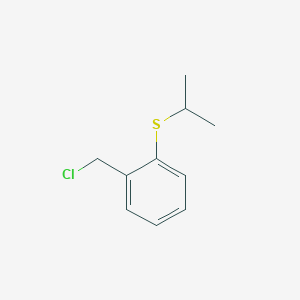 1-(Chloromethyl)-2-(propan-2-ylsulfanyl)benzene