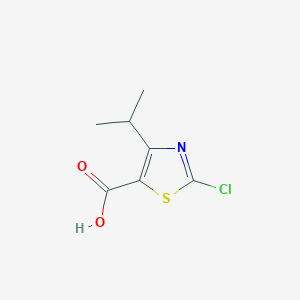 2-Chloro-4-(1-methylethyl)-1,3-thiazole-5-carboxylic acid