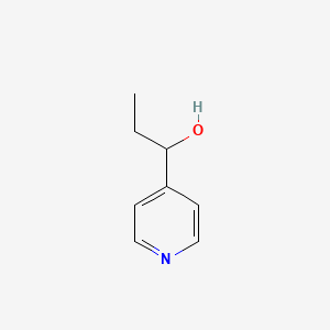 molecular formula C8H11NO B1317709 1-(Pyridin-4-yl)propan-1-ol CAS No. 23389-76-6