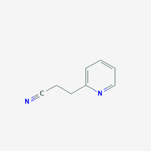 molecular formula C8H8N2 B1317712 3-(Pyridin-2-yl)propanenitrile CAS No. 35549-47-4