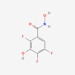 2,4,5-trifluoro-N,3-dihydroxybenzamide