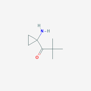 1-(1-Aminocyclopropyl)-2,2-dimethylpropan-1-one