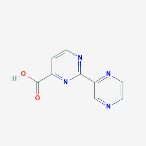 2-(Pyrazin-2-yl)pyrimidine-4-carboxylic acid