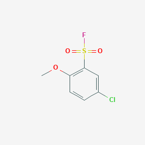 5-Chloro-2-methoxybenzene-1-sulfonyl fluoride