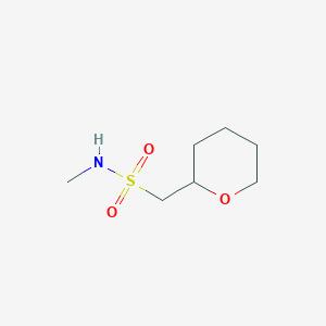 N-Methyl-1-(oxan-2-yl)methanesulfonamide