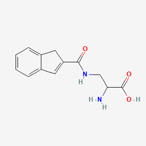 2-Amino-3-(1H-indene-2-carboxamido)propanoic acid