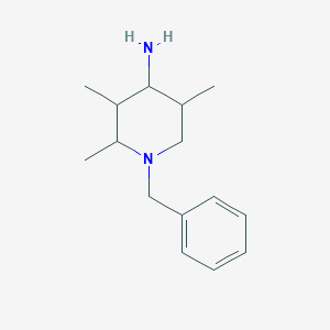 1-Benzyl-2,3,5-trimethylpiperidin-4-amine