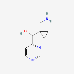 [1-(Aminomethyl)cyclopropyl](pyrimidin-4-yl)methanol