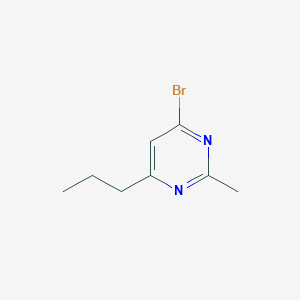 4-Bromo-2-methyl-6-(N-propyl)pyrimidine