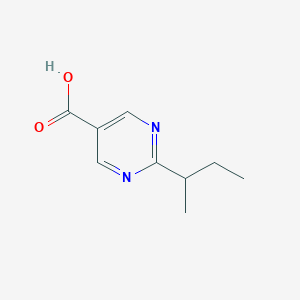 2-(Sec-butyl)pyrimidine-5-carboxylic acid