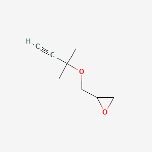 2-(2-Methylbut-3-yn-2-yloxymethyl)oxirane