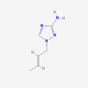 1-(But-2-en-1-yl)-1H-1,2,4-triazol-3-amine