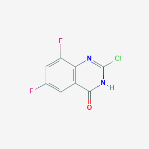 2-Chloro-6,8-difluoroquinazolin-4-ol