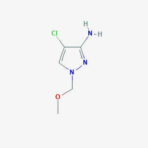 4-chloro-1-(methoxymethyl)-1H-pyrazol-3-amine