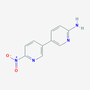 5-(6-Nitropyridin-3-yl)pyridin-2-amine