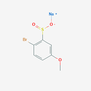 Sodium 2-bromo-5-methoxybenzene-1-sulfinate