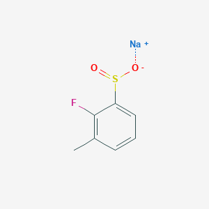 Sodium 2-fluoro-3-methylbenzene-1-sulfinate