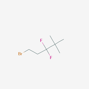 1-Bromo-3,3-difluoro-4,4-dimethylpentane