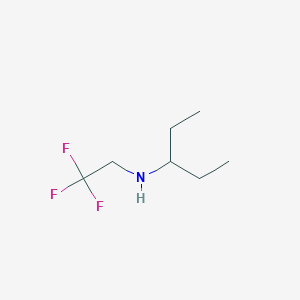 (Pentan-3-yl)(2,2,2-trifluoroethyl)amine