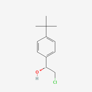 (1R)-1-(4-tert-butylphenyl)-2-chloroethanol