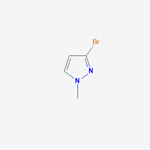 molecular formula C4H5BrN2 B131780 3-溴-1-甲基-1H-吡唑 CAS No. 151049-87-5