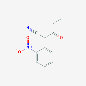 2-(2-Nitrophenyl)-3-oxopentanenitrile