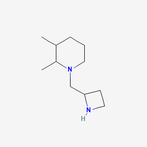 1-[(Azetidin-2-yl)methyl]-2,3-dimethylpiperidine