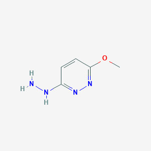 molecular formula C5H8N4O B1317866 3-肼基-6-甲氧基哒嗪 CAS No. 99419-04-2