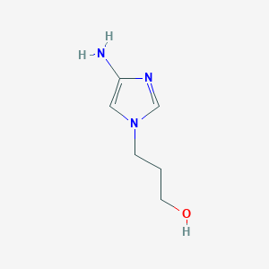 3-(4-Amino-imidazol-1-YL)-propan-1-OL