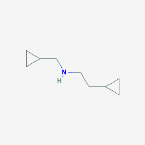 (2-Cyclopropylethyl)(cyclopropylmethyl)amine