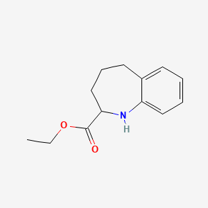 Ethyl 2,3,4,5-tetrahydro-1H-1-benzazepine-2-carboxylate