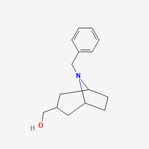 {8-Benzyl-8-azabicyclo[3.2.1]octan-3-yl}methanol