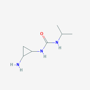 1-(2-Aminocyclopropyl)-3-(propan-2-yl)urea