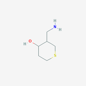 3-(Aminomethyl)thian-4-ol