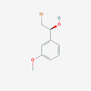 (1S)-2-bromo-1-(3-methoxyphenyl)ethanol