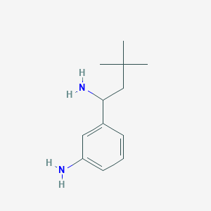 1-(3-Aminophenyl)-3,3-dimethylbutylamine