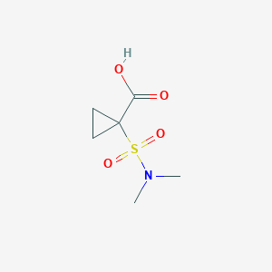 1-(Dimethylsulfamoyl)cyclopropane-1-carboxylic acid