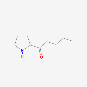 1-(Pyrrolidin-2-YL)pentan-1-one